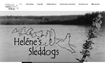 Helenessleddogs producerad av webbrån PR4u
