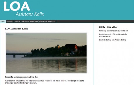 webbyrån PR 4u har utveckling av enkel sajt i WordPress