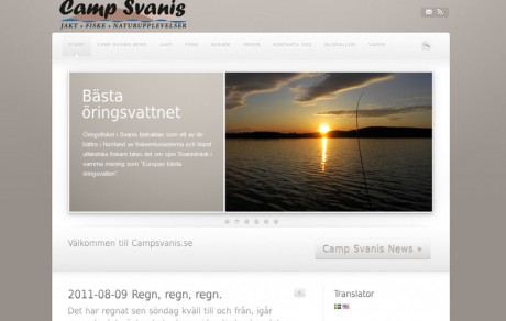 webbyrån PR 4u har gjort ny grafisk profil och logotype samt hemsida i WordPress